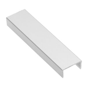 Aluminum profile C 18mm, L=3 m, anode colour