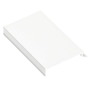 Aluminum profile masking cover EVO, L=1,7 m, white colour