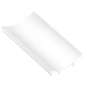 Aluminum profile masking cover  PRO, L=4,05  m, white colour