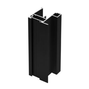 Aluminum profile handle NERO 18mm/4mm, L=2,7m, black colour