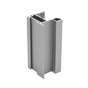 Aluminum profile handle NERO 19mm/4mm, L=3m, anode colour