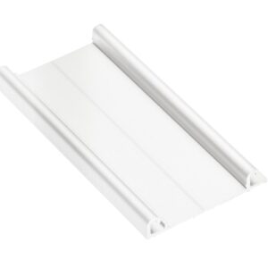 Aluminum profile bottom track EVO, L=1,7 m, white colour