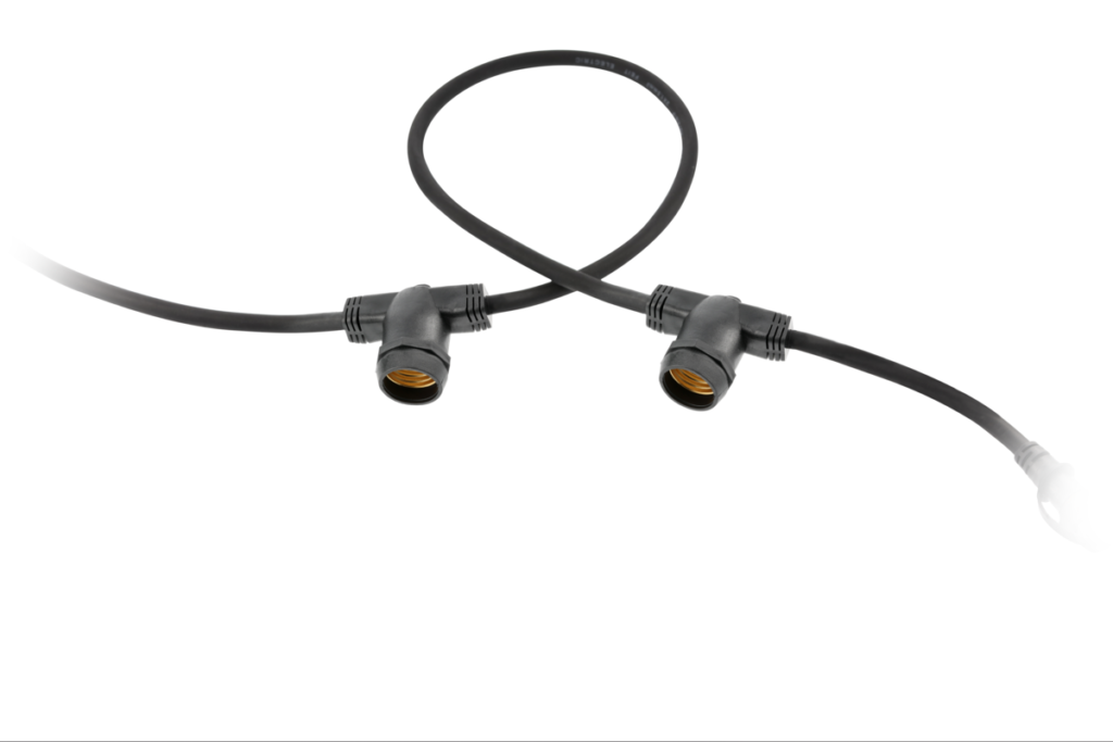 Garden garland 7,5m,AC220-240V,50-60Hz,10xE27,2×1,5mm