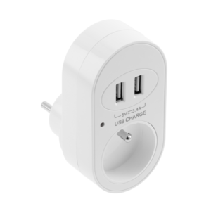 USB electric socket charger 2xUSB,FRENCH