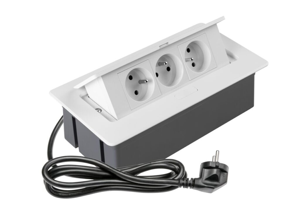 SOFT pull-out power socket, power cable 1,5m