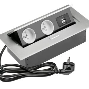 Rectangular recessed socket