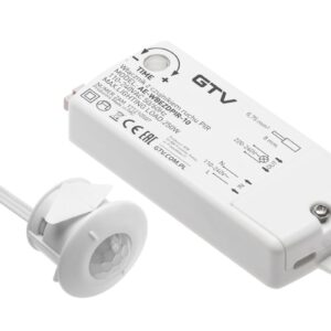 IR motion sensor switch, max. 250 W, AC220-240V, IP20, 2 m