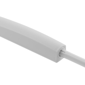 Bumper, long, with rubber adapter, gray