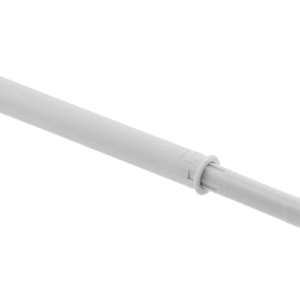 Bumper, recessed, long rubber, gray