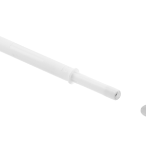 Bumper, recessed, long magnet, white