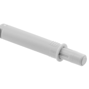 Bumper, recessed, short rubber, gray