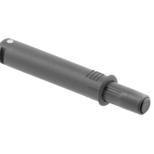 Bumper, recessed, short rubber, anthracite