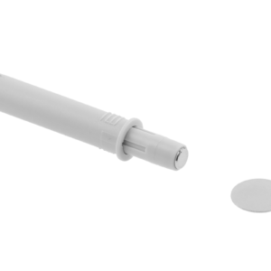 Bumper, recessed, short magnet, gray