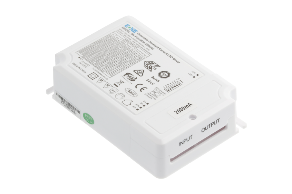 Constant current power supply DALI regulated 800-2000mA 3-42V SELV class 2, BOKE