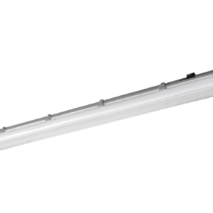 G-TECH Hermetic luminaire 236, 2×120 T8 LED (single-sided connection), G13, IP65, ABS/PS, gray