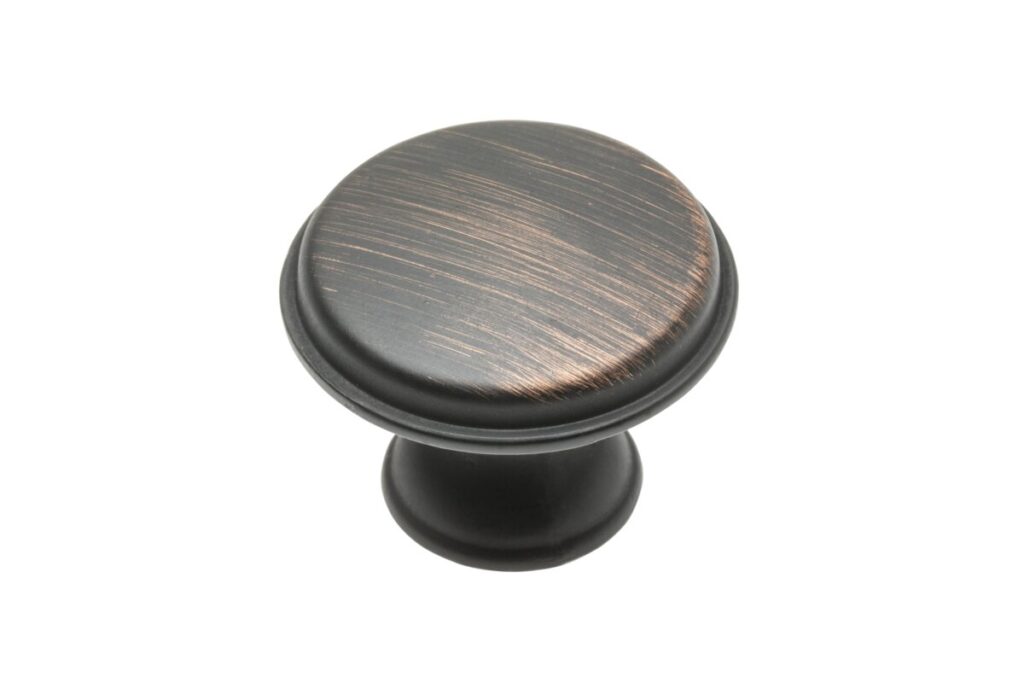 Zamak knob CENTO antique copper