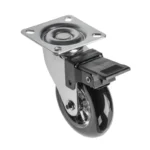 Furniture castor Brazil, black (with brake) – 3