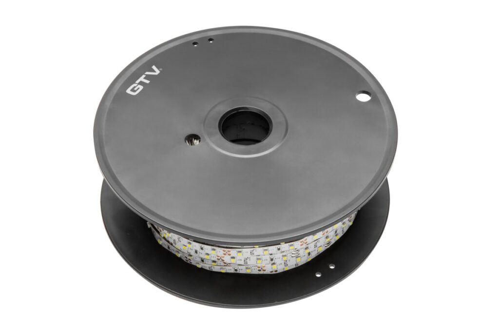 LED strip 2835, DC12V, 300LED/5m, 6 W/m, 750 lm/m, 4000K, IP20, roll 50 m