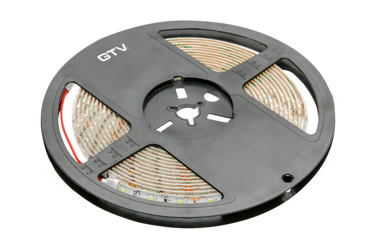 LED strip 2835, DC12V, 300LED/5m, 11 W/m, 850 lm/m, 3200K, IP20, roll 5 m