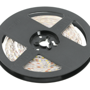 Flash Strip 2835, 600 LED warm white, 60W, waterproof 10mm, Roll 5m, 12V (2 cables)