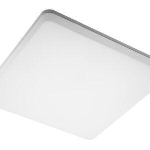LED luminaire BESA, 24 W, 2400 lm, 3000K, AC175-250V, Ra>80, IP54, IK10, 120°, square, PC