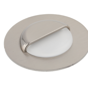 LED staircase fixture,ESCADA OB,DC12V,round,frosted cover,0,8W,70lm,4000K,inox,cable 150cm