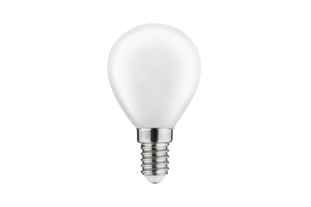 LED bulb,FROSTED FILAMENT,G45,3000K,E14,4W,400lm,AC220-240V/50-60Hz, RA>80,360°