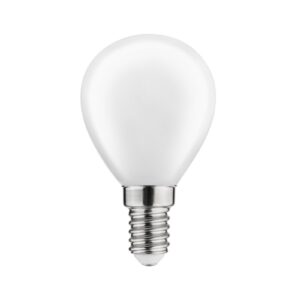 LED bulb,FROSTED FILAMENT,G45,3000K,E14,4W,400lm,AC220-240V/50-60Hz, RA>80,360°