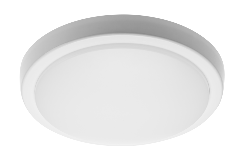 LED luminaire MOON, 12 W, 1200 lm, 4000K, AC180-265V, PF>0.5, Ra≥80, IP54, IK08, 120°