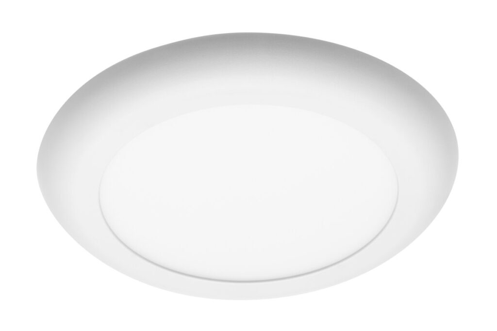 LED luminaire MOZA, 12 W, 1000 lm, AC220-240V, 50/60 Hz, PF>0.5, RA≥80, IP40, 120°, 4000K, recessed, round