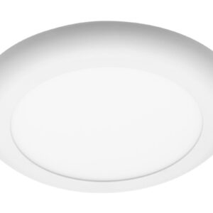 LED luminaire MOZA, 12 W, 1000 lm, AC220-240V, 50/60 Hz, PF>0.5, RA≥80, IP40, 120°, 4000K, recessed, round