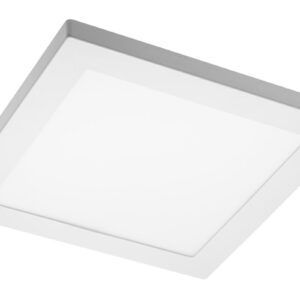 LED luminaire MOZA, 18 W, 1500 lm, 4000K, AC220-240V, PF>0.5, RA≥80, IP40, 120°, recessed, square