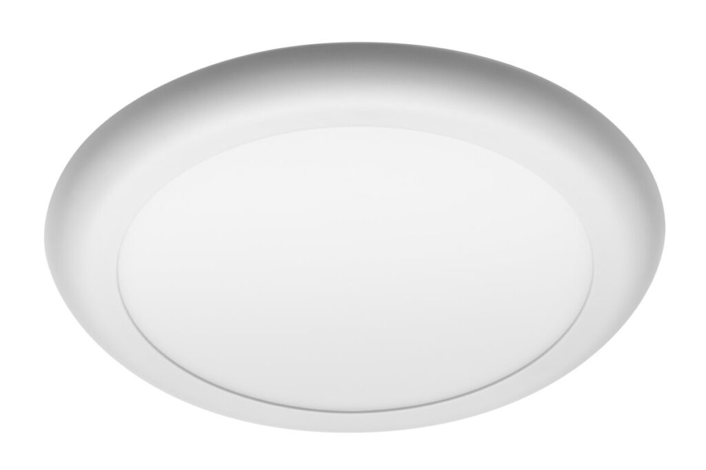 LED luminaire MOZA, 18 W, 1500 lm, 4000K, AC220-240V, PF>0.5, RA≥80, IP40, 120°, recessed, round