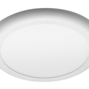 LED luminaire MOZA, 18 W, 1500 lm, 4000K, AC220-240V, PF>0.5, RA≥80, IP40, 120°, recessed, round