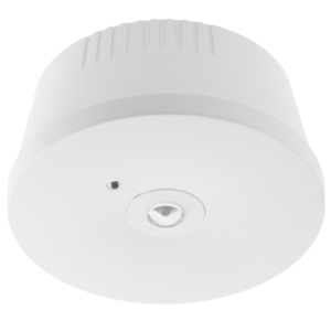 Emergency LED luminaire OGLA, 3 W, 200 lm, 6400K, AC220-240V, IP20, 3 hours, single-mode, TEST button