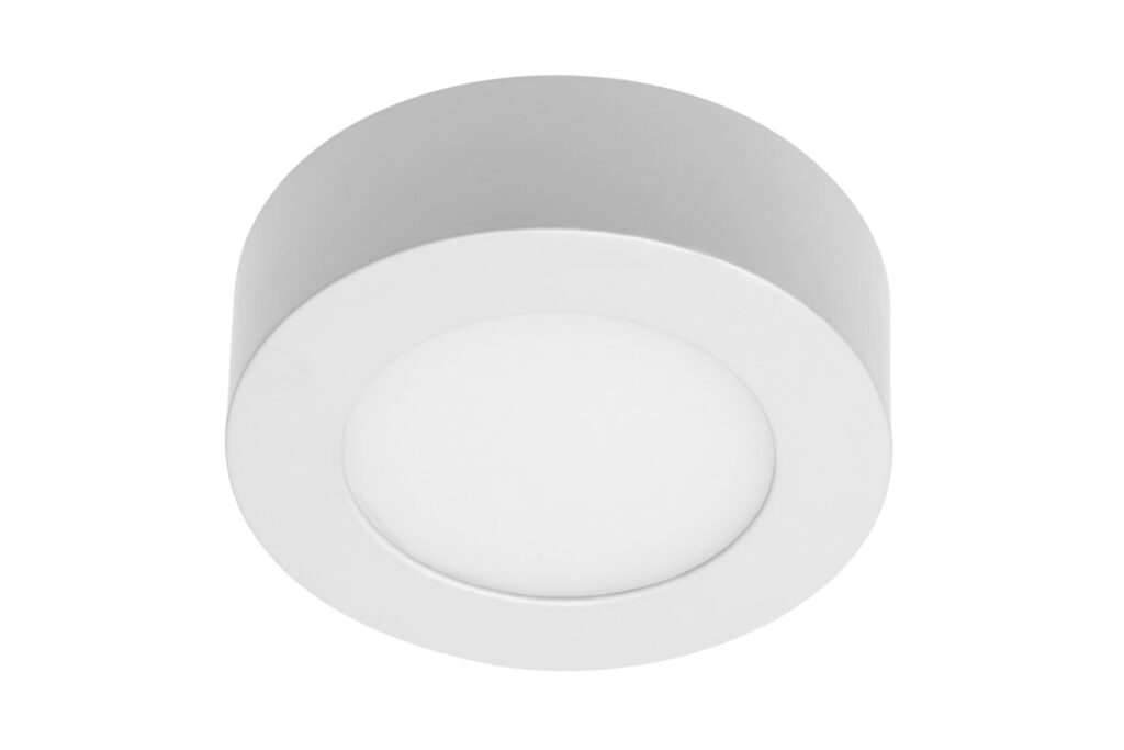 LED luminaire ORIS PLUS, 7 W, 560 lm, IP20, AC220-240V, 120°, 4000K, surface-mounted, white