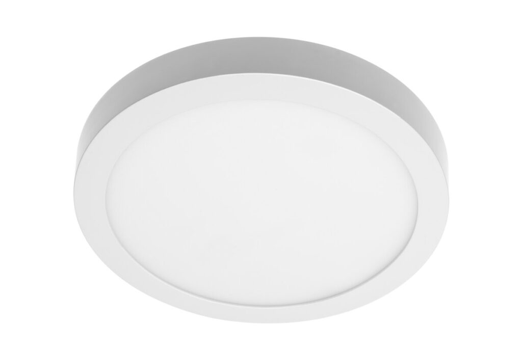 LED luminaire ORIS PLUS, 24 W, 2000 lm, IP20, AC220-240V, 120°, 4000K, surface-mounted, white