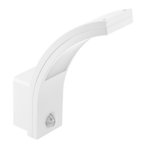 LED facade luminaire PARIS with motion sensor, 10 W, 900 lm, 4000K, IP54, white