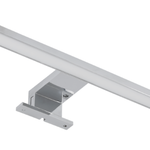 LED luminaire RADIUS, AC220-240V, 5 W, 2700K, IP44, chrome
