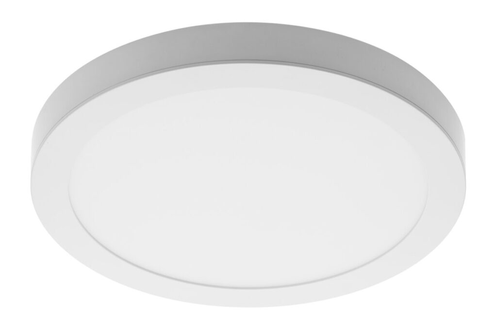 LED luminaire SAMBA, 20 W, 1600 lm, 4000K, AC175-250V, 50/60 Hz, PF>0.5, RA>80, IP40, 120°, 2in1, surface-mounted/recessed, round