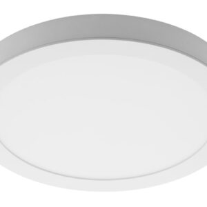 LED luminaire SAMBA, 20 W, 1600 lm, 4000K, AC175-250V, 50/60 Hz, PF>0.5, RA>80, IP40, 120°, 2in1, surface-mounted/recessed, round