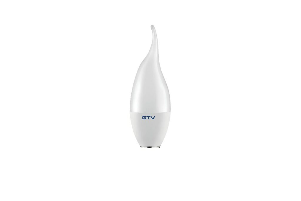 LED Bulb E14, C37L, 8 W, 720 lm, 3000K, AC180-250V, 160°