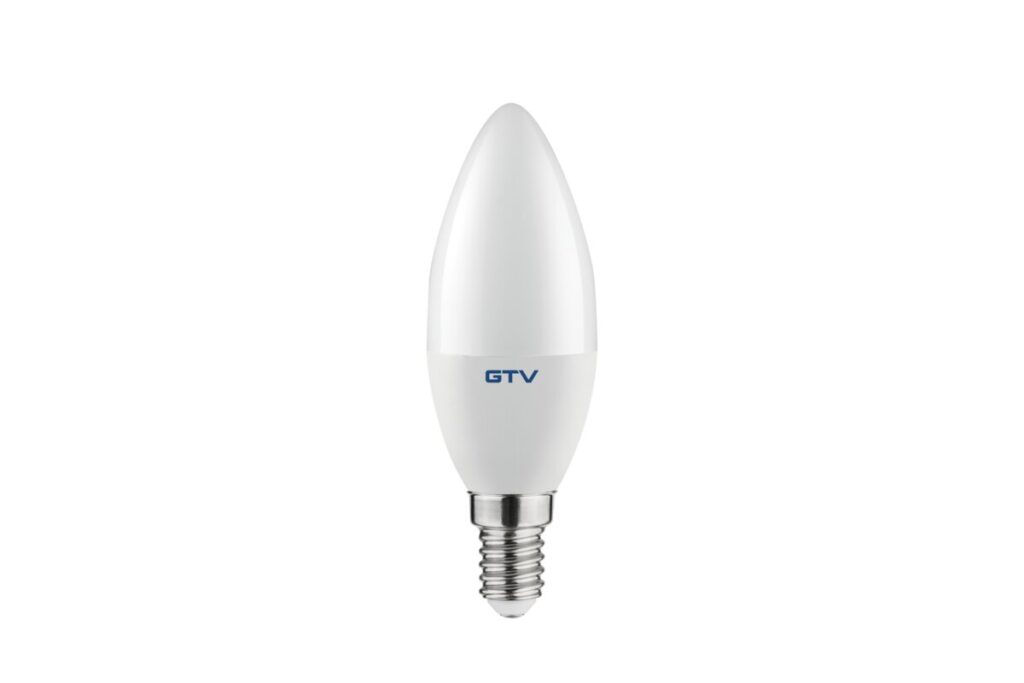 LED Bulb E14, C30, 8 W, 720 lm, 3000K, AC180-250V, 160°