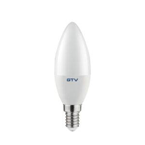 LED Bulb E14, C30, 8 W, 720 lm, 3000K, AC180-250V, 160°