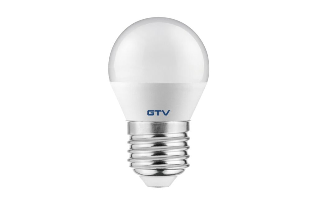 LED Bulb E27, B45, 6 W, 520 lm, 4000K, AC175-250V, 160°