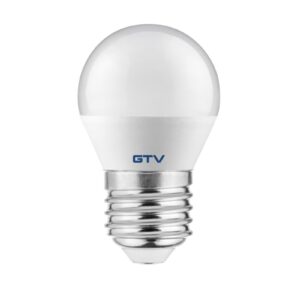 LED Bulb E27, B45, 6 W, 520 lm, 4000K, AC175-250V, 160°