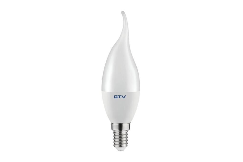 LED Bulb E14, C37L, 8 W, 720 lm, 4000K, AC180-250V, 160°