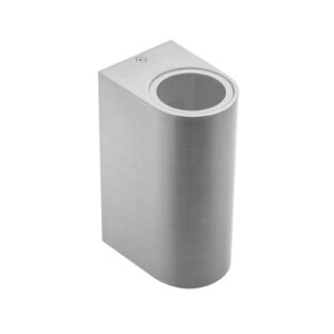 Facade luminaire bidirectional TIAGO, 2*GU10, max. 2*35 W, IP54, stainless steel