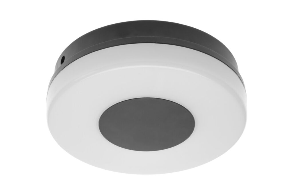 LED luminaire TWIST, 10 W, 750 lm, 4000K, AC175-250V, Ra>80, IP65, IK08, 120°, round