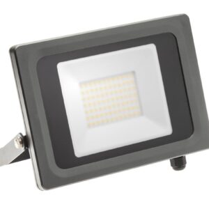 LED floodlight VIPER, 50 W, 4500 lm, 4000K, AC220-240V, IP65, 120°, gray